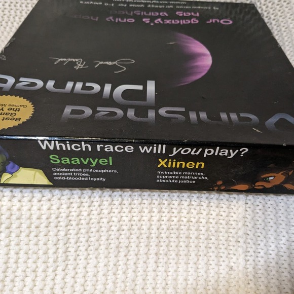 Vanished Planet Autographed Rare Board Game 2003 - Picture 2 of 3